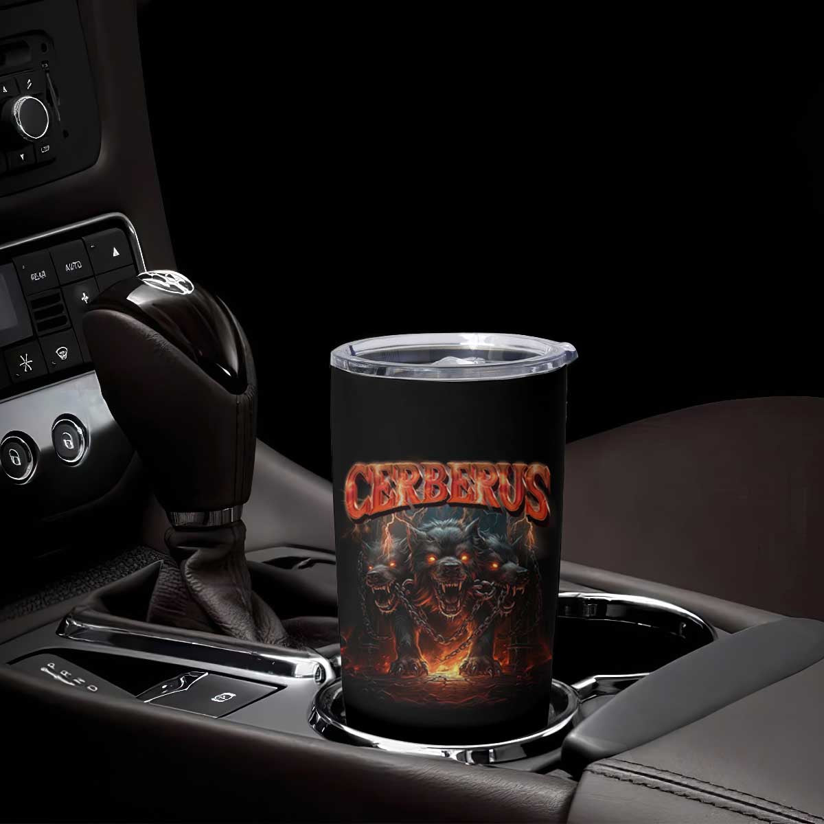 Greek Mythology Hades Cerberus Tumbler Cup TS09 Print Your Wear