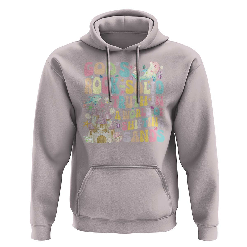 Scuba VBS 2024 Hoodie God's Rock Solid Vacation Bible School Christian TS09 Ice Gray Print Your Wear