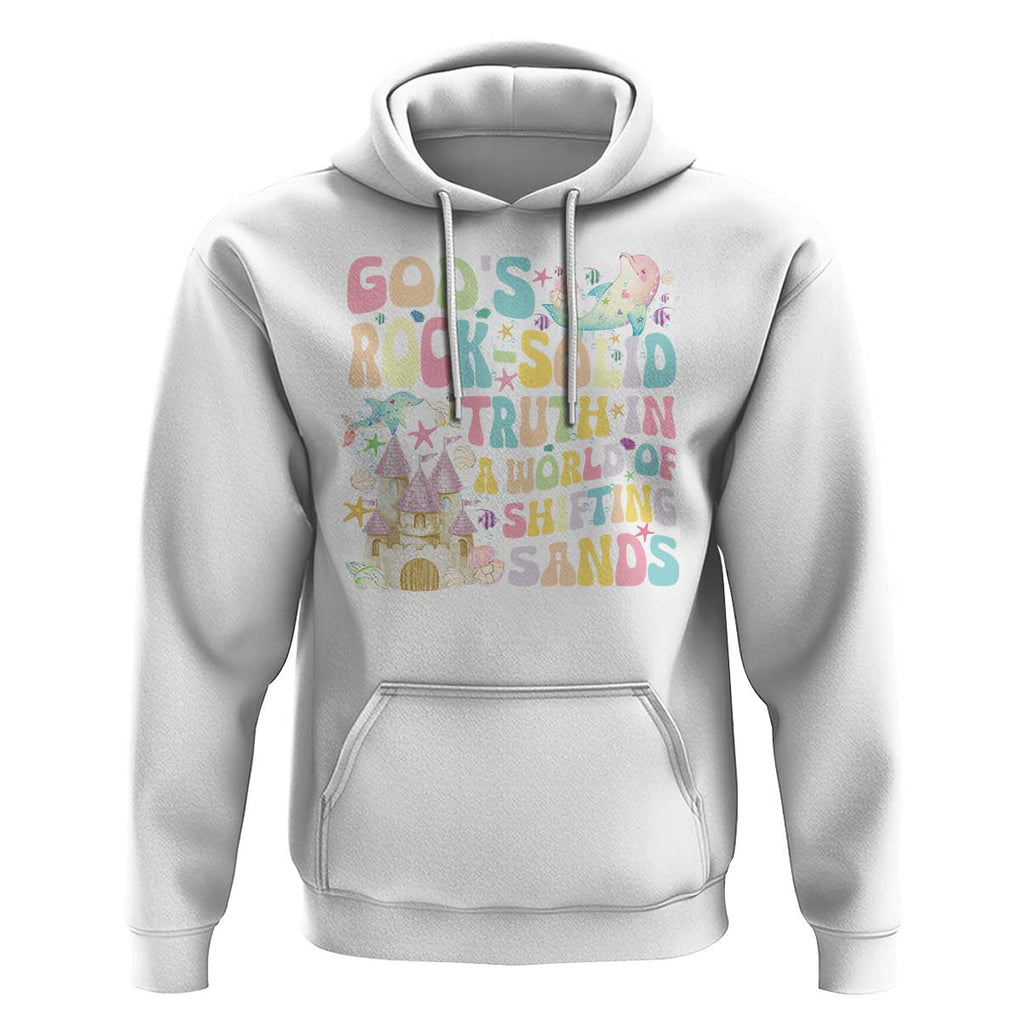 Scuba VBS 2024 Hoodie God's Rock Solid Vacation Bible School Christian TS09 White Print Your Wear
