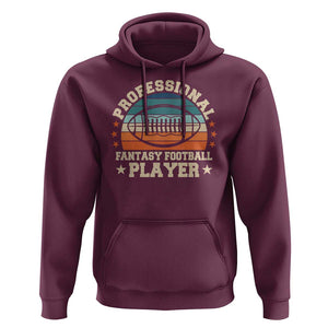 Funny Professional Fantasy Football Player Hoodie TS09 Maroon Print Your Wear