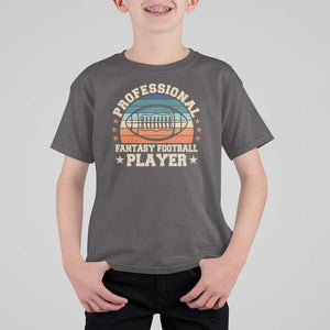 Funny Professional Fantasy Football Player T Shirt For Kid TS09 Dark Chocolate Print Your Wear