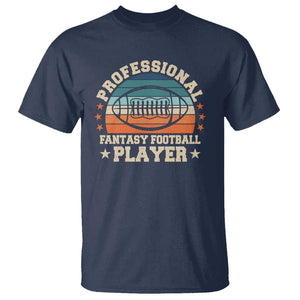 Funny Professional Fantasy Football Player T Shirt TS09 Navy Print Your Wear