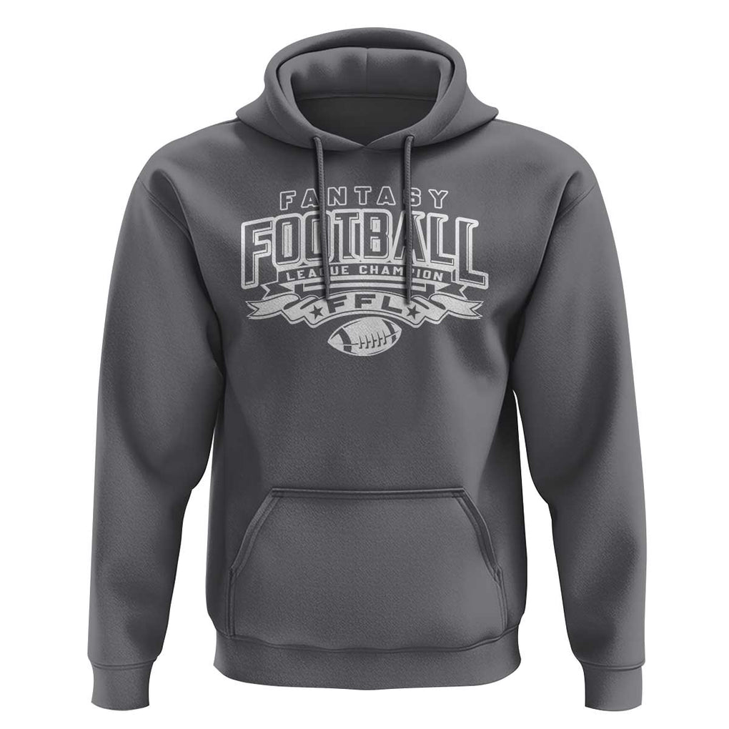 Funny Fantasy Football League Champion Hoodie TS09 Charcoal Print Your Wear