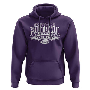 Funny Fantasy Football League Champion Hoodie TS09 Purple Print Your Wear