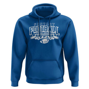Funny Fantasy Football League Champion Hoodie TS09 Royal Blue Print Your Wear