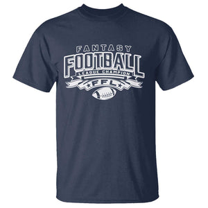 Funny Fantasy Football League Champion T Shirt TS09 Navy Print Your Wear