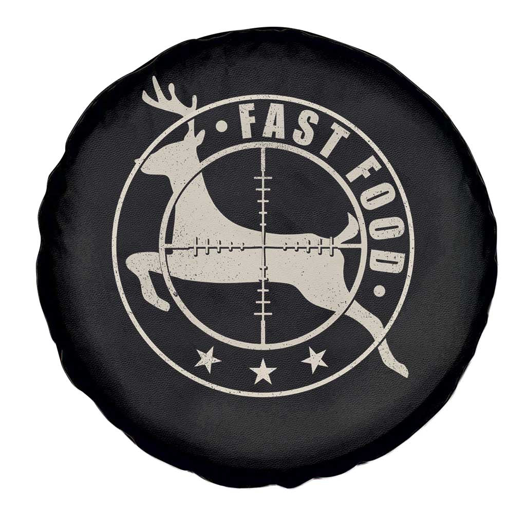 Funny Hunting Spare Tire Cover Fast Food Deer Hunter TS09 Print Your Wear