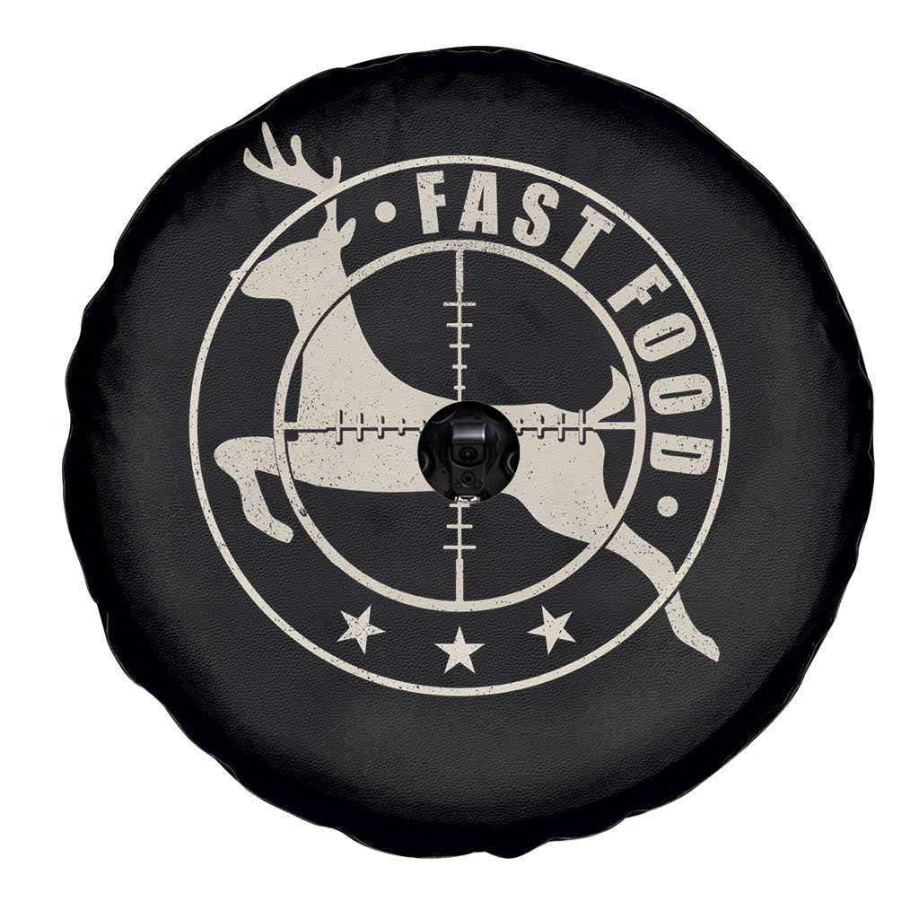 Funny Hunting Spare Tire Cover Fast Food Deer Hunter TS09 Print Your Wear
