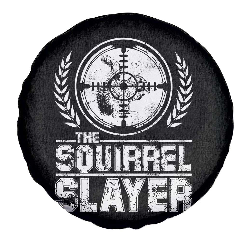 Funny Hunting Squirrel Slayer Retro Spare Tire Cover TS09 Print Your Wear