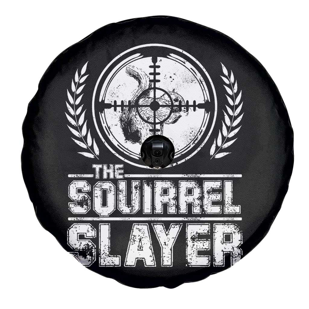 Funny Hunting Squirrel Slayer Retro Spare Tire Cover TS09 Print Your Wear