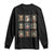Christmas Cat Long Sleeve Shirt Vintage Kitten Victorian Holly Wreath TS09 Black Print Your Wear