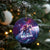 Funny Xmas Cat Christmas Ornament Santa Cat Riding Unicorn Galaxy Outer Space TS09 Print Your Wear