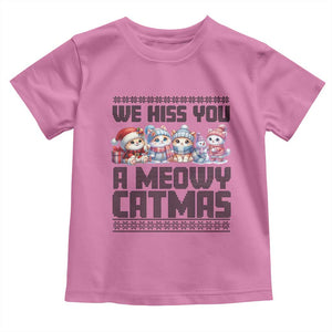 Christmas Cute Cat Baby Shirt We Hiss You A Meowy Catmas TS09 Azalea Print Your Wear