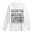 Christmas Cute Cat Long Sleeve Shirt We Hiss You A Meowy Catmas TS09 White Print Your Wear