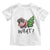 Funny Christmas Moo Deng Baby Shirt What Baby Hippo Pushing Christmas Tree TS09 White Print Your Wear