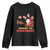 Funny Christmas Moo Deng For Everyone Youth Sweatshirt Cute Baby Hippo Santa Reindeer TS09 Black Print Your Wear
