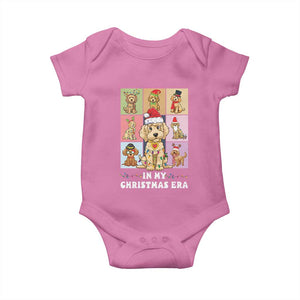 Funny Xmas Dog Baby Onesie Santa Golden Doodle In My Christmas Era TS09 Azalea Print Your Wear
