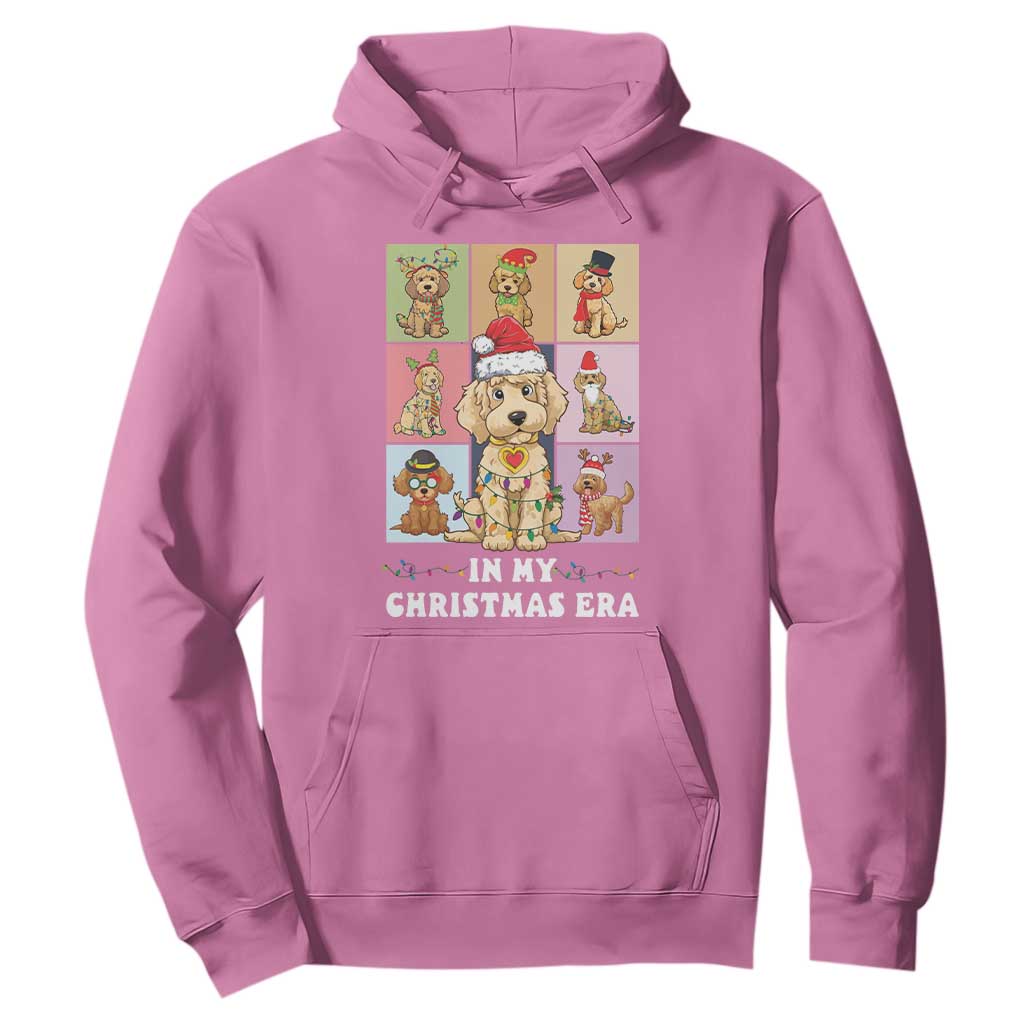Funny Xmas Dog Hoodie Santa Golden Doodle In My Christmas Era TS09 Azalea Print Your Wear