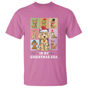 Funny Xmas Dog T Shirt Santa Golden Doodle In My Christmas Era TS09 Azalea Print Your Wear