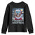 Funny Xmas Golden Retriever Youth Sweatshirt Merry Woofmas Christmas Starry Night Dog Lover TS09 Black Print Your Wear