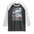 Funny Xmas Bulldog Raglan Shirt Merry Woofmas Christmas Starry Night Dog Lover TS09 Black White Print Your Wear