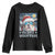 Funny Xmas Bulldog Youth Sweatshirt Merry Woofmas Christmas Starry Night Dog Lover TS09 Black Print Your Wear