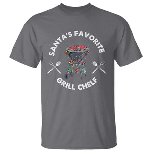 Funny Xmas Grilling T Shirt Christmas TS09 Charcoal Print Your Wear