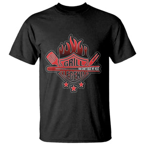 Funny BBQ Grilling T Shirt Grill Lelend You Can't Beat My Meat TS09 Black Print Your Wear