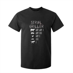 Funny Chelf T Shirt For Kid Serial Griller Grilling BBQ Pitmaster TS09 Black Print Your Wear