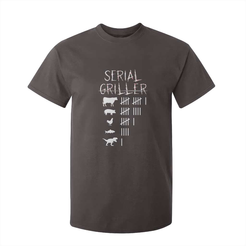 Funny Chelf T Shirt For Kid Serial Griller Grilling BBQ Pitmaster TS09 Dark Chocolate Print Your Wear