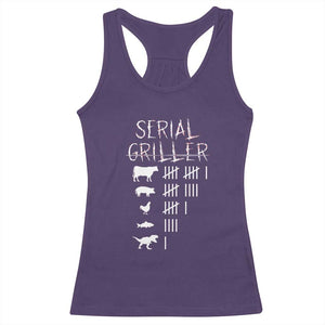 Funny Chelf Racerback Tank Top Serial Griller Grilling BBQ Pitmaster TS09 Purple Print Your Wear