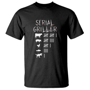 Funny Chelf T Shirt Serial Griller Grilling BBQ Pitmaster TS09 Black Print Your Wear