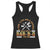 Funny BBQ Lover Racerback Tank Top A Cow A Pig And A Chicken Walk Into A Bar B Q Barbecue Pitmaster TS09 Black Print Your Wear