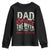Funny BBQ Grilling Pitmaster Youth Sweatshirt Dad The Man The Myth The Grill Master TS09 Black Print Your Wear