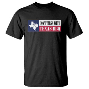 Don't Mess With Texas BBQ T Shirt Texan Flag Grilling Pitmaster TS09 Black Print Your Wear