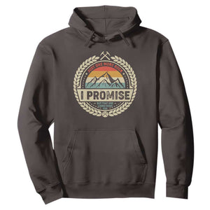 Geologist Hoodie Just One More Rock I Promise Rock Collector TS09 Dark Chocolate Print Your Wear