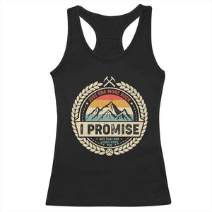 Geologist Racerback Tank Top Just One More Rock I Promise Rock Collector TS09 Black Print Your Wear