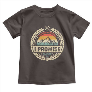 Geologist Toddler T Shirt Just One More Rock I Promise Rock Collector TS09 Dark Chocolate Print Your Wear