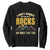 Geologist Sweatshirt I Don't Always Stop And Look At Rocks TS09 Black Print Your Wear