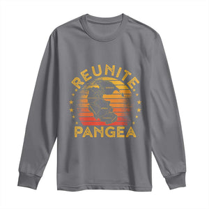 Funny Geologist Reunite Pangaea Long Sleeve Shirt TS09 Charcoal Print Your Wear