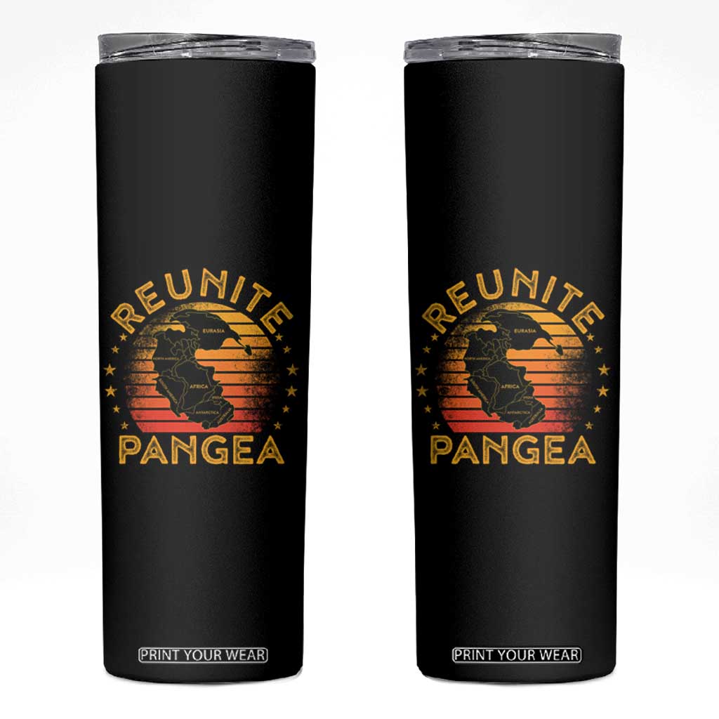 Funny Geologist Reunite Pangaea Skinny Tumbler TS09 Black Print Your Wear