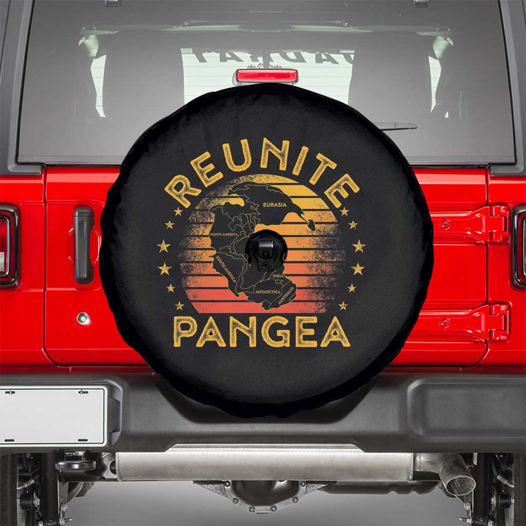 Funny Geologist Reunite Pangaea Spare Tire Cover TS09 Black Print Your Wear
