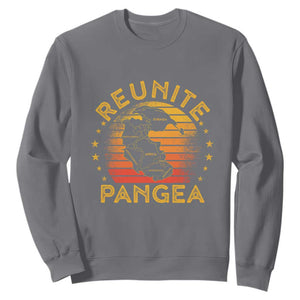 Funny Geologist Reunite Pangaea Sweatshirt TS09 Charcoal Print Your Wear