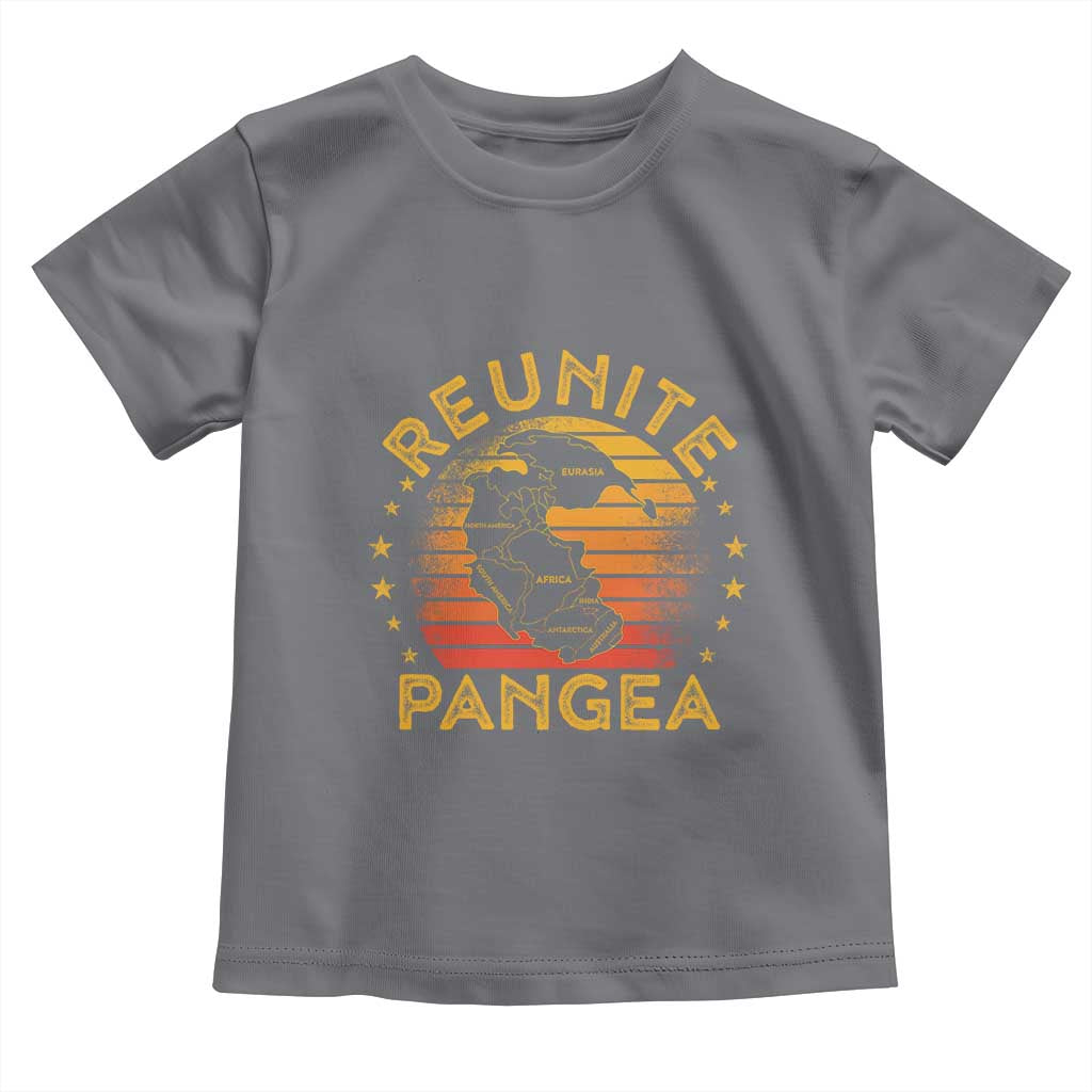 Funny Geologist Reunite Pangaea Toddler T Shirt TS09 Charcoal Print Your Wear