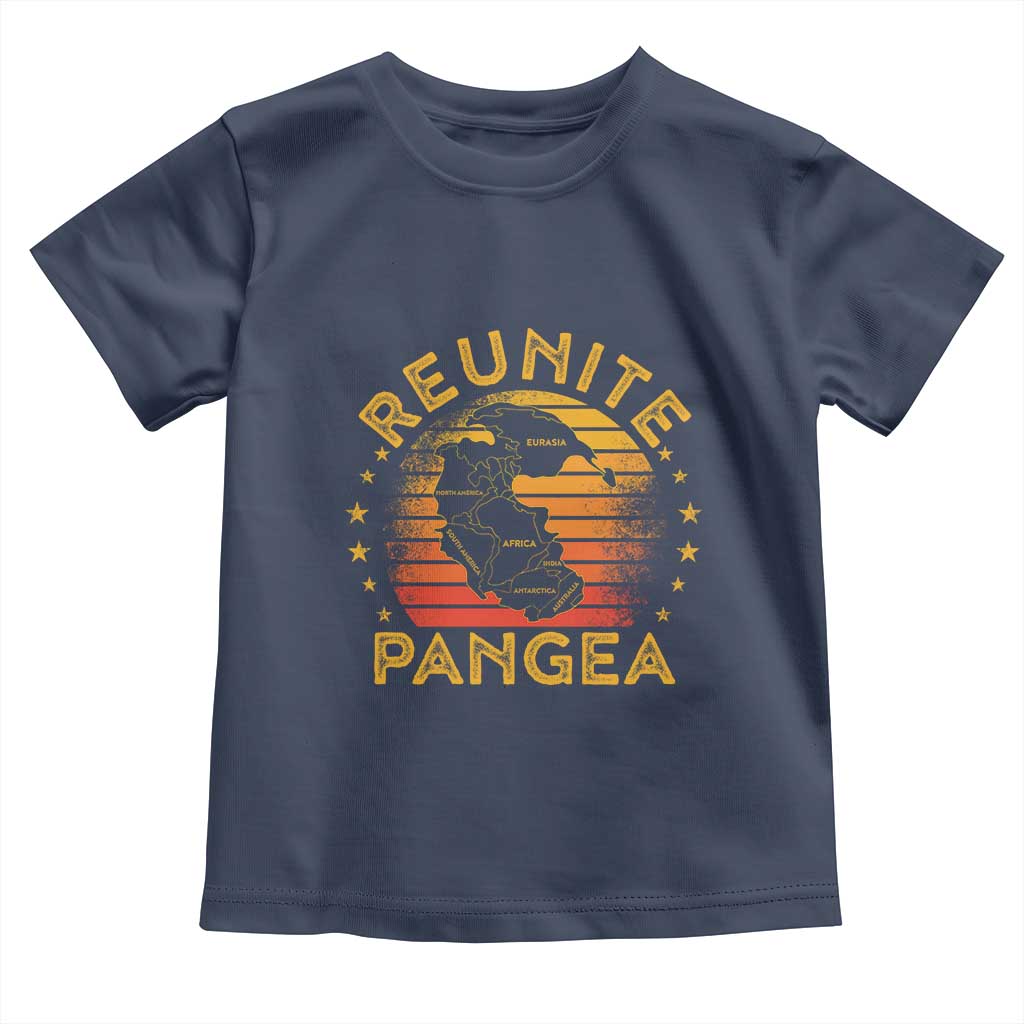 Funny Geologist Reunite Pangaea Toddler T Shirt TS09 Navy Print Your Wear