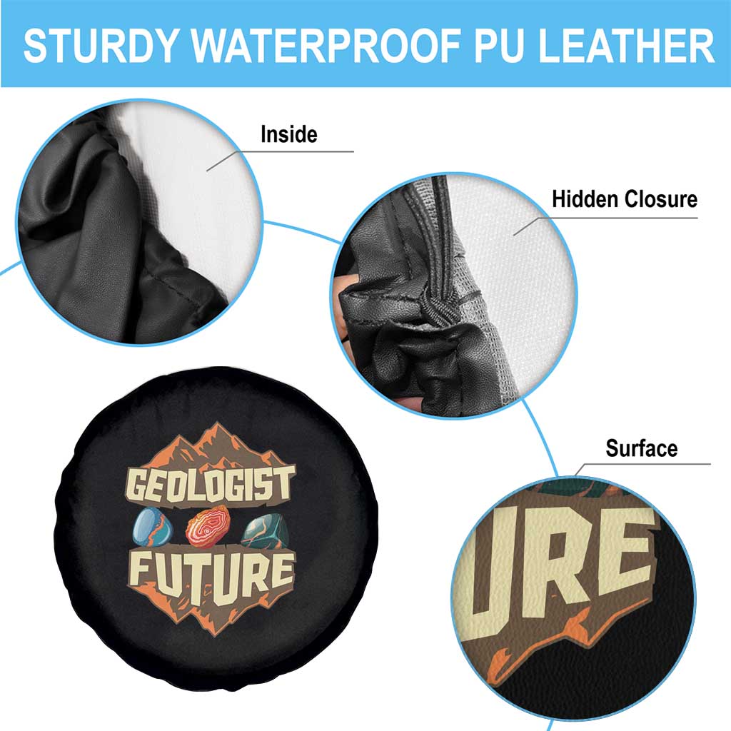 Future Geologist Spare Tire Cover Geology Student Earth Science TS09 Print Your Wear