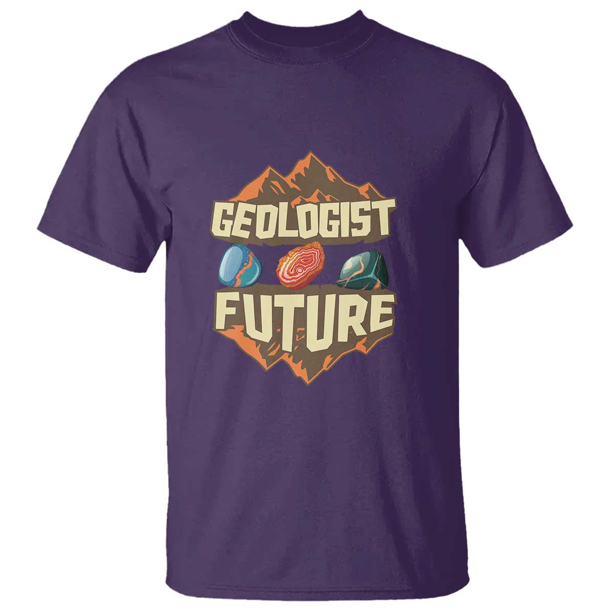 Future Geologist T Shirt Geology Student Earth Science TS09 Purple Print Your Wear