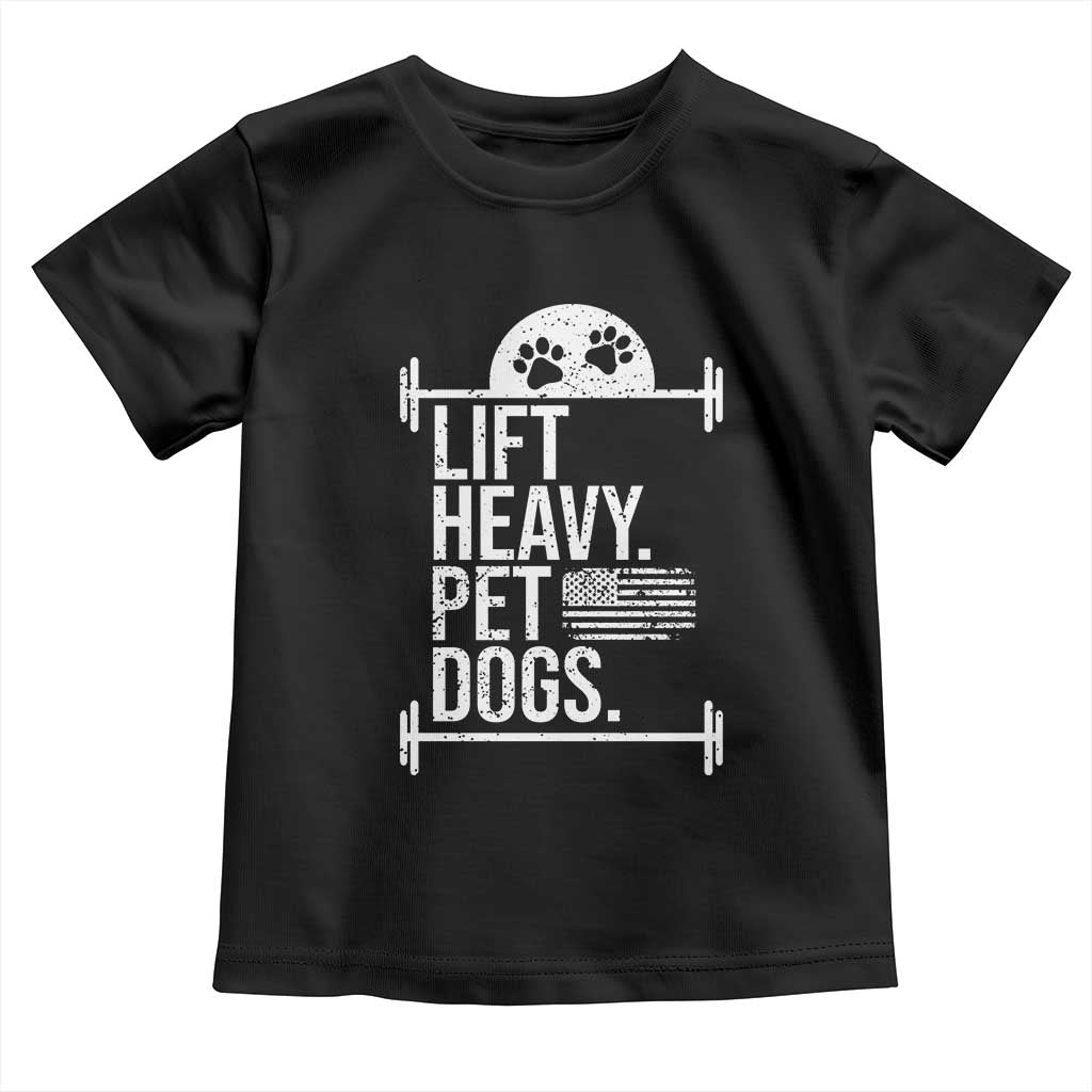 Gymer Dog Lover Baby Shirt Lift Heavy Pet Dogs TS09 Black Print Your Wear