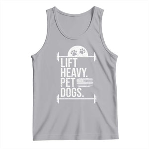 Gymer Dog Lover Tank Top Lift Heavy Pet Dogs TS09 Athletic Heather Print Your Wear