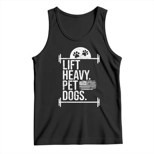 Gymer Dog Lover Tank Top Lift Heavy Pet Dogs TS09 Black Print Your Wear